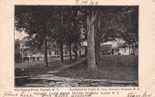Oquaga lake new - lake,