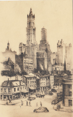 Cartolina new york - cartolina,