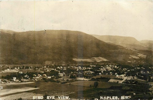 1910 napoli new york - york, birdseye