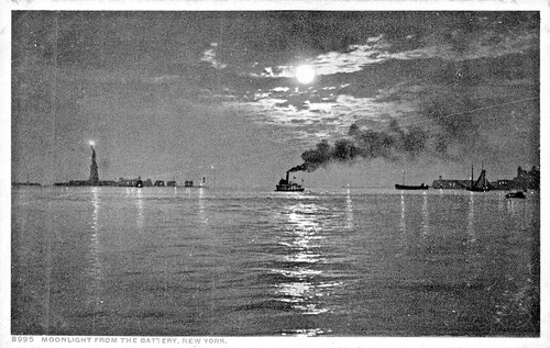 Cartolina moonlight dalla - di,