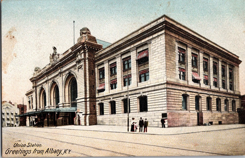 Cartolina union station saluti - union,