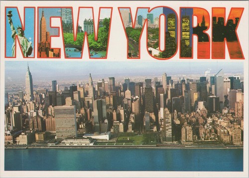 Cartolina new york - new,
