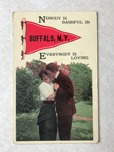O2727 vintage postcard nobody - o2727,