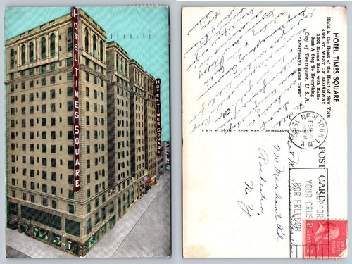 Cartolina epoca 1947 - cartolina, hotel
