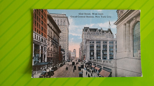Cartolina new york city 42nd - new,