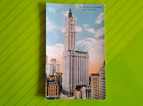 Cartolina new york city - cartolina, "the
