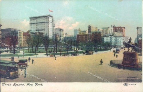 Ah76 cartolina new york - cartolina, square