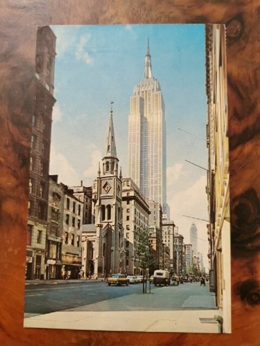 Cartolina new york city 1965 - york,