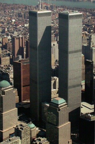 World trade center aerial - trade,