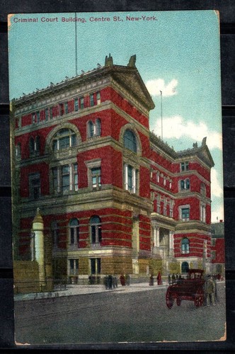 New york city 1910 cartolina - new,