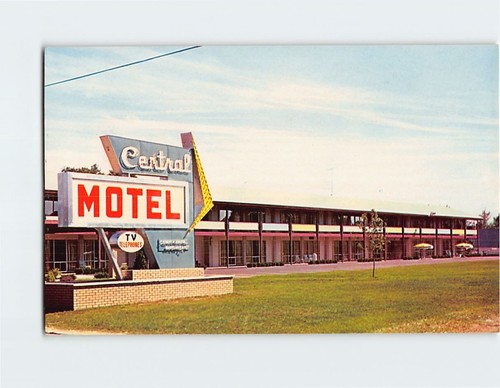 Cartolina central motel albany - motel,